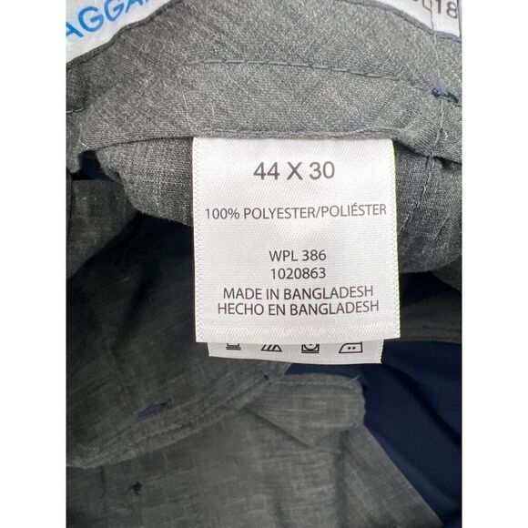 Haggar Cool 18 Pro Navy Gabardine Pants 44W x 26L Classic Fit - Picture 7 of 11